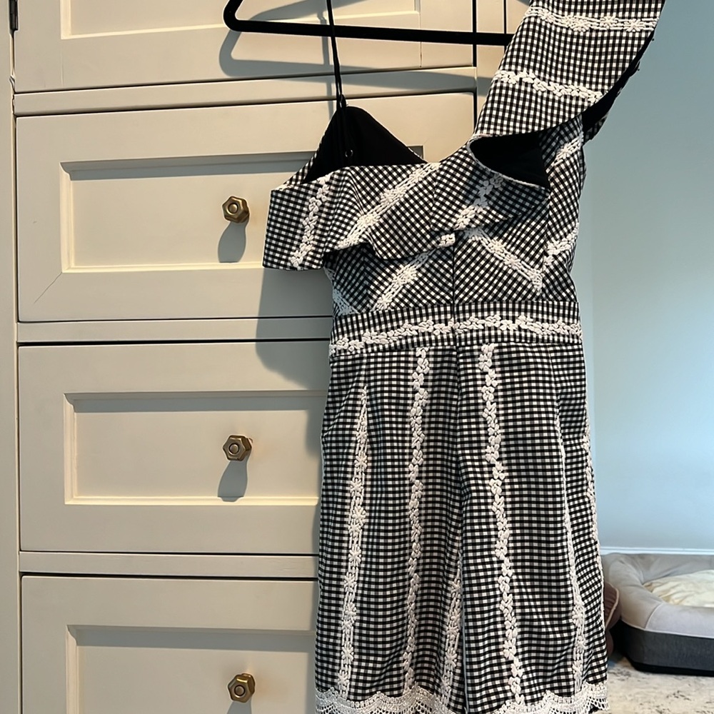 Gingham Romper - image 4